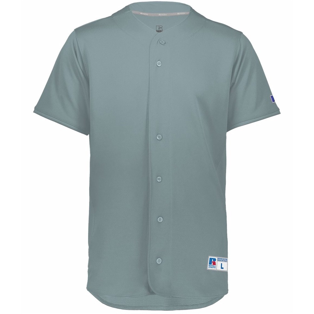 Russell Youth 5 Tool Button Front Baseball Jersey